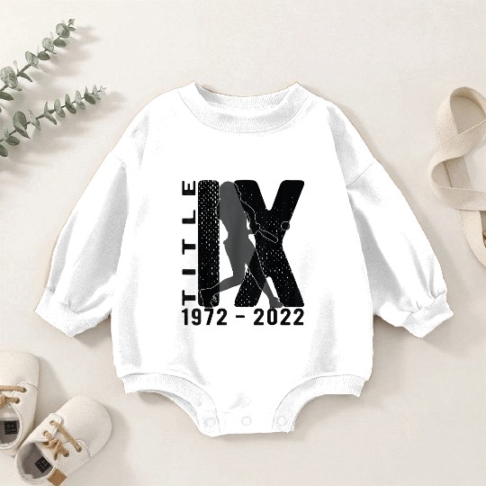 Title IX 50th Anniversary US Education Amendments Baby Romper Sweatshirts
