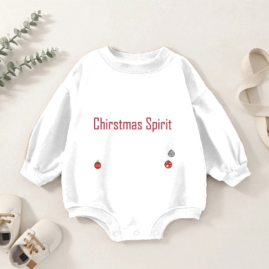 Christmas Spirit I d be Pooping Jingle Bells Baby Romper Sweatshirts