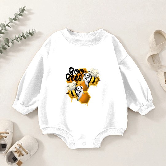 Honey Boo Bees Baby Romper Sweatshirts