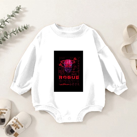 Rogue Black Baby Romper Sweatshirts