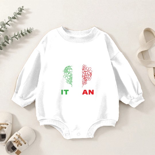 I Love My Italian Husband Europe Country Italy Baby Romper Sweatshirts