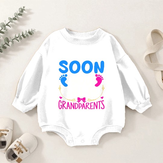 We Will Become Grandparents, Be Grandparents Baby Romper Sweatshirts
