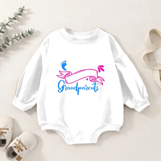 We Will Soon Become Grandparents, Be Grandparents Baby Romper Sweatshirts