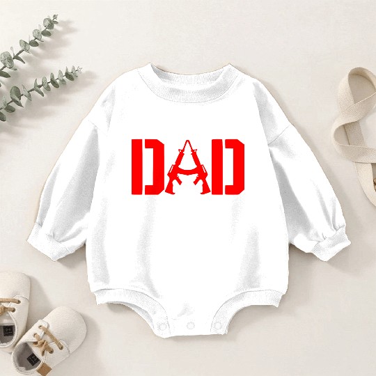 2A Dad ©WhiteTigerLLC.Com LIKE US ON FACEBOOK Baby Romper Sweatshirts