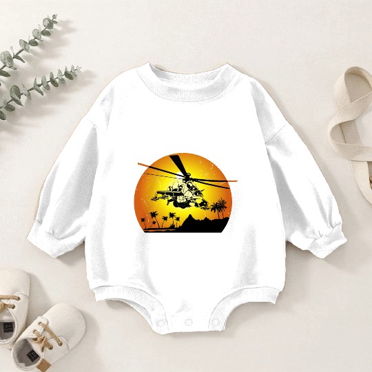 Get To Da Choppa Baby Romper Sweatshirts