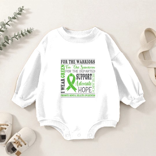 For The Warriors For The Survivors For The Baby Romper Sweatshirts
