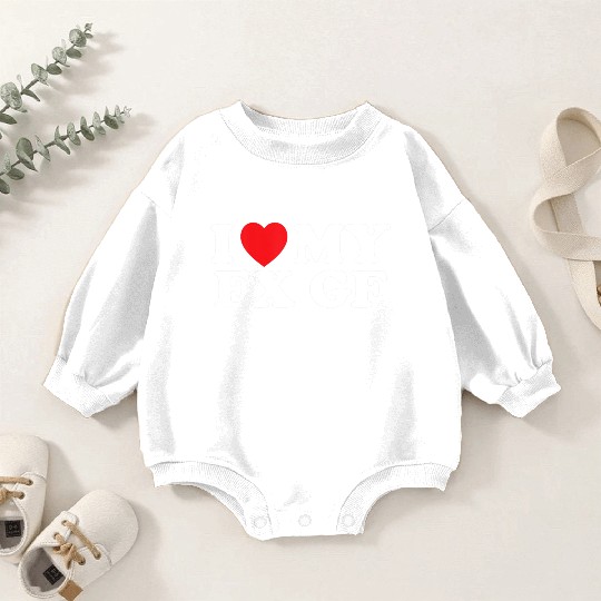 Funny I Heart My Ex GF I Love My Ex Girlfriend Baby Romper Sweatshirts