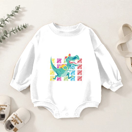 100 Days Of Kindergarten Sweet Cute Sayings Team Baby Romper Sweatshirts