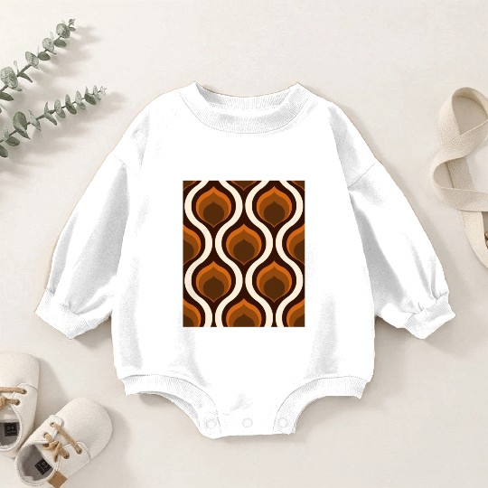 Autumn colors inscription on dress fall vibes Baby Romper Sweatshirts
