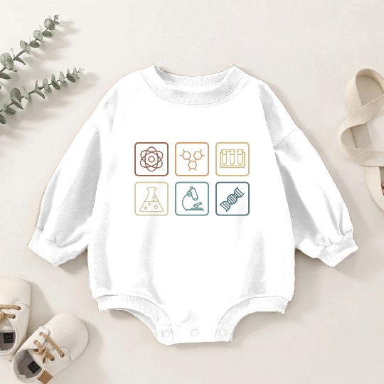 Chemistry Teacher Microbiologist Gift Baby Romper Sweatshirts