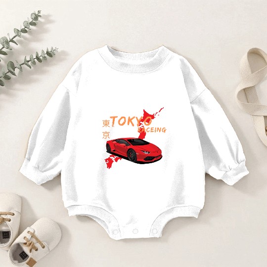 Tokyo Racing Baby Romper Sweatshirts