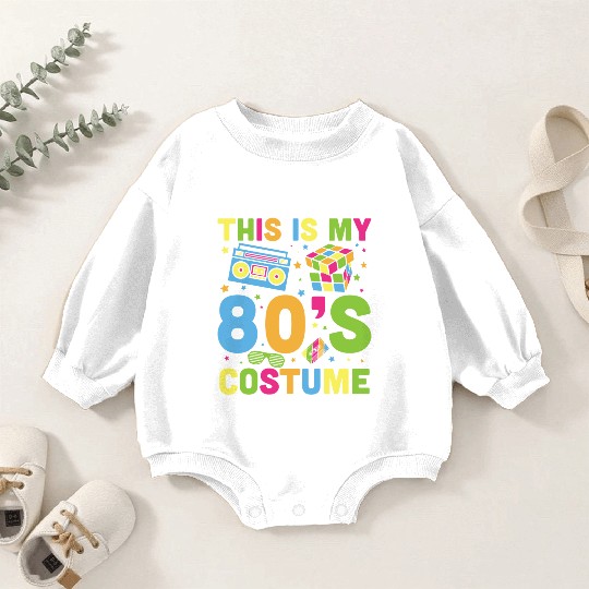This is my 80s Costume Radio Cassette Tape Gifts Baby Romper Sweatshirts