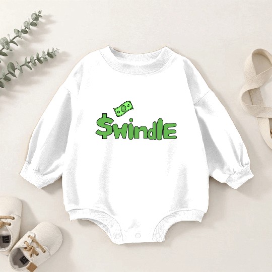 Swindle - Dark Green Color Merchandise Baby Romper Sweatshirts