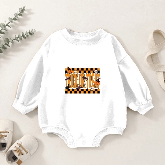 Halloween Costume Baby Romper Sweatshirts, Trick Or Treat Witchy
