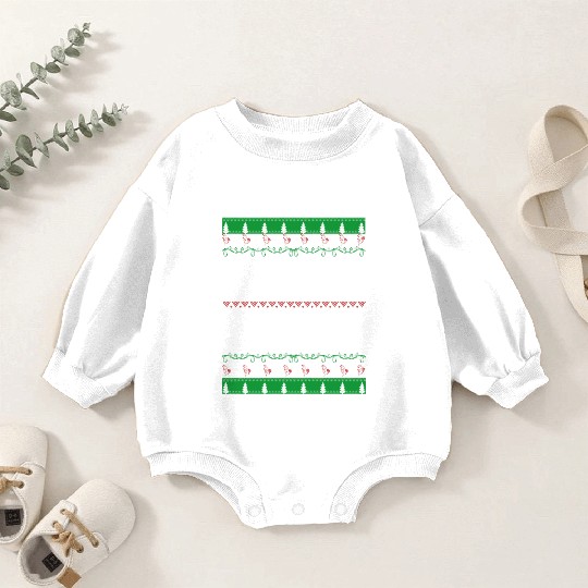 FARMER CHRISTMAS Baby Romper Sweatshirts