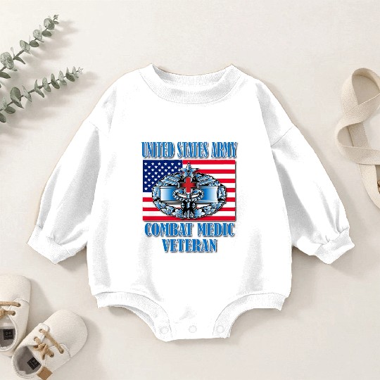 Combat Medic 2nd Award Memorable Us Baby Romper Sweatshirts