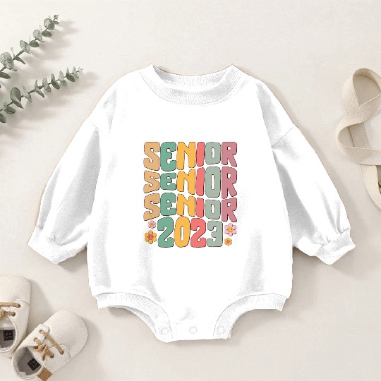 Graduation Baby Romper Sweatshirts, Senior Class Of 2023 Gift End