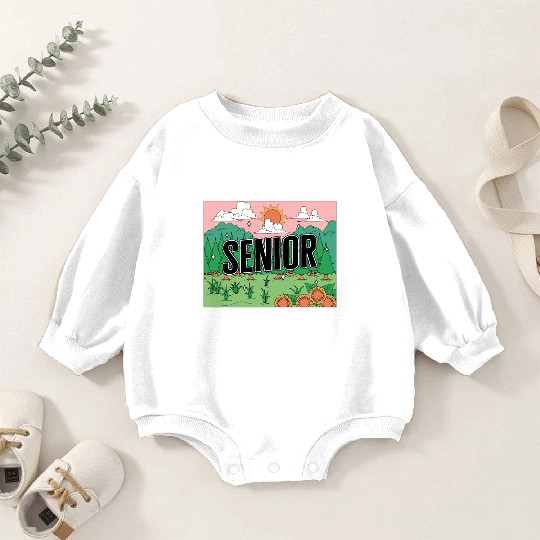Graduation Baby Romper Sweatshirts, Senior Class Of 2023 Gift End