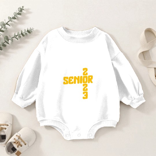 Graduation Baby Romper Sweatshirts, Senior Class Of 2023 Gift End