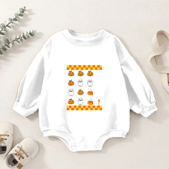 Halloween Math Teacher Baby Romper Sweatshirts, Order Of Operations