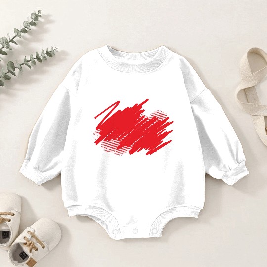 Color blob splash paint painter gift colorful spot Baby Romper Sweatshirts