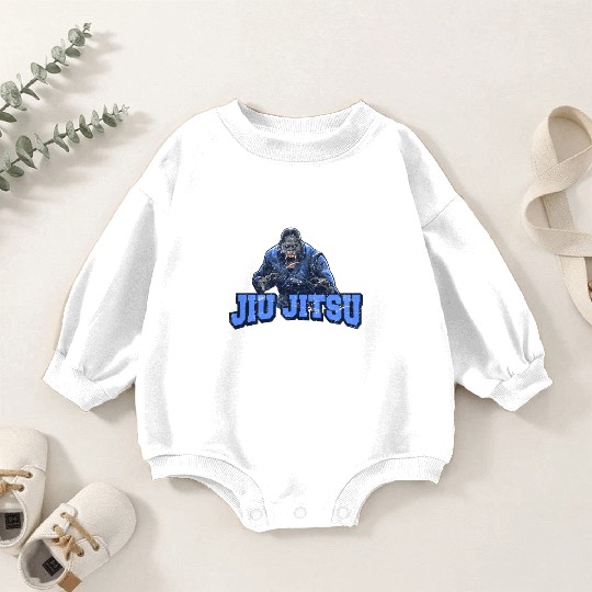Brazilian Jiu Jitsu Gorilla BJJ Brazilian Jiu-Jits Baby Romper Sweatshirts