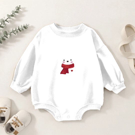 Christmas reindeer snowman Baby Romper Sweatshirts