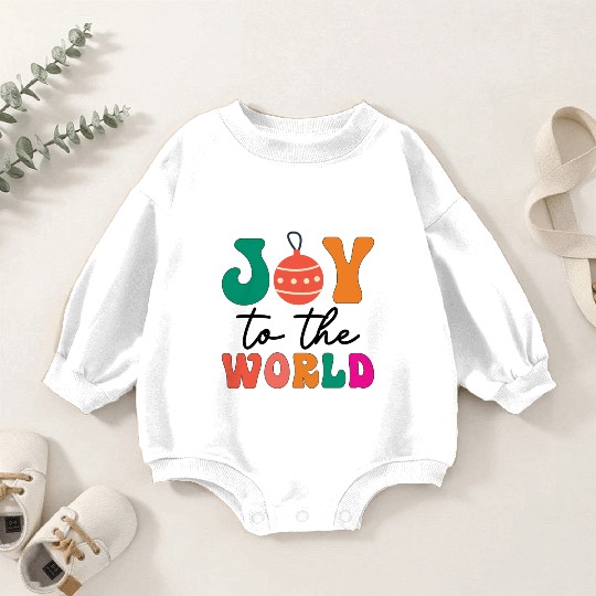 joy to the world Baby Romper Sweatshirts