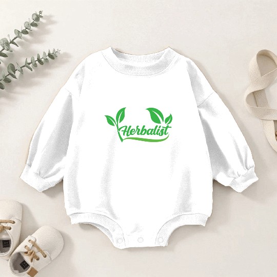 Herbalist Herb Herbalism Herbs Gardening Baby Romper Sweatshirts