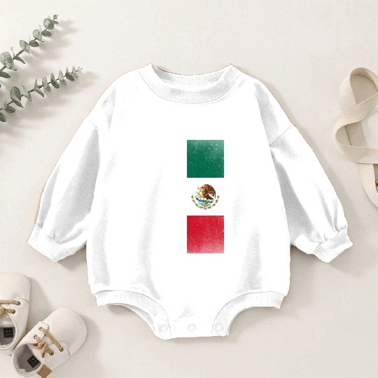 Mexico Design for proud Mexican Americans Baby Romper Sweatshirts