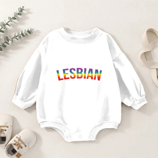 LGBT Gay Pride Lesbian I'm a Lesbian I Love Jesus Baby Romper Sweatshirts
