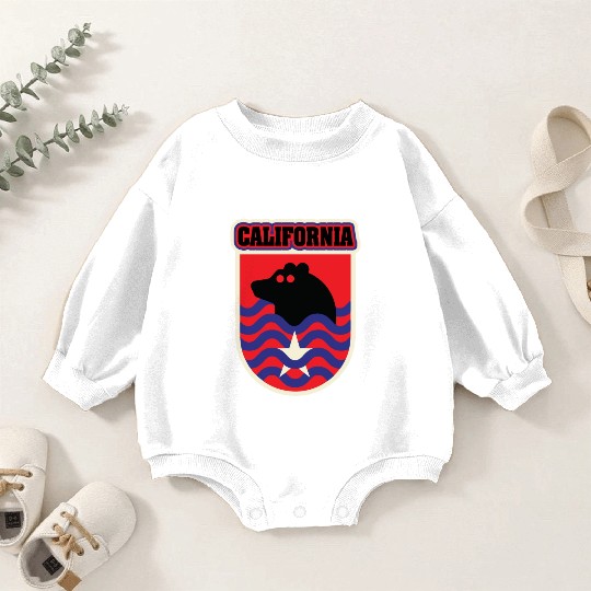 US States CALIFORNIA Baby Romper Sweatshirts