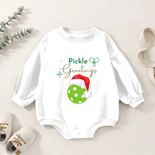 Pickle Greetings Baby Romper Sweatshirts