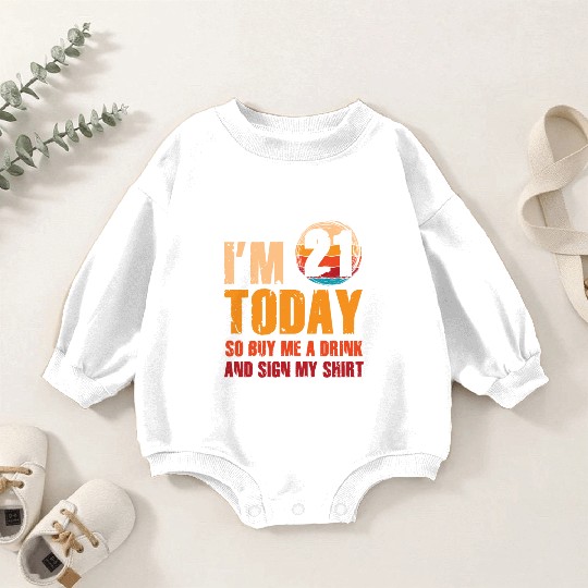 Its my Birthday Sign My Baby Romper Sweatshirts