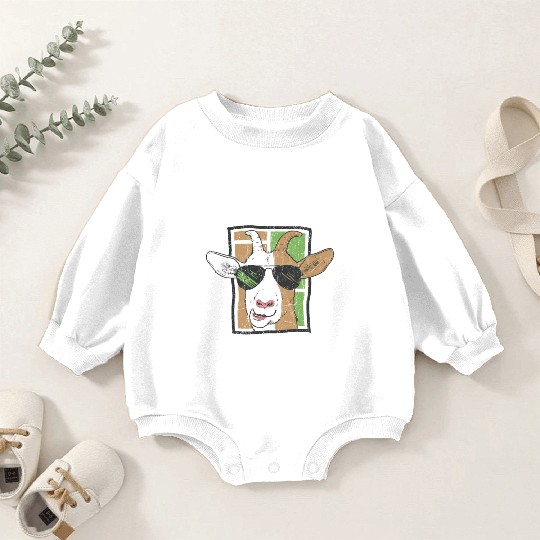 Relax I've Goat This Goat Whisperer Farm Animal Baby Romper Sweatshirts