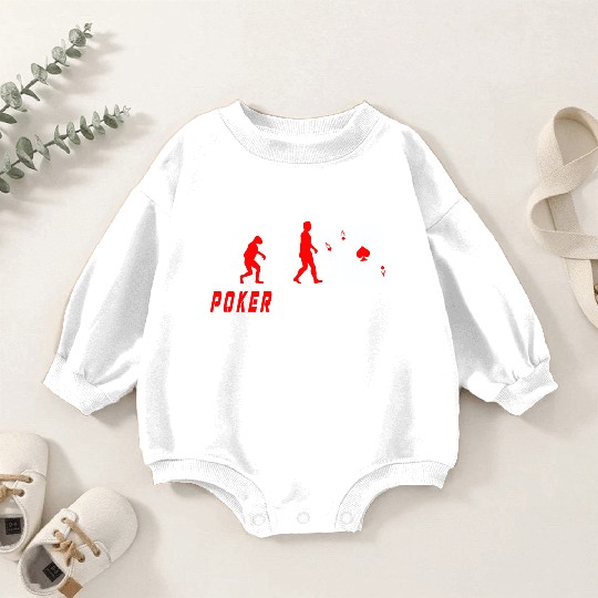 Poker Evolution Baby Romper Sweatshirts