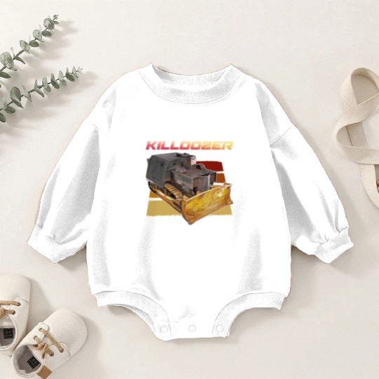 Killdozer Baby Romper Sweatshirts