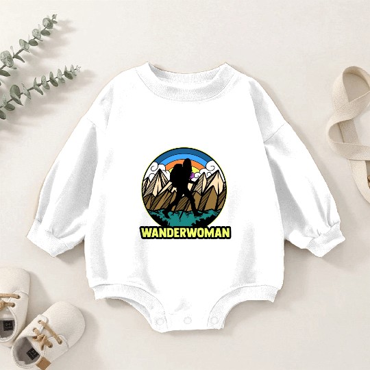 Wanderwoman Baby Romper Sweatshirts