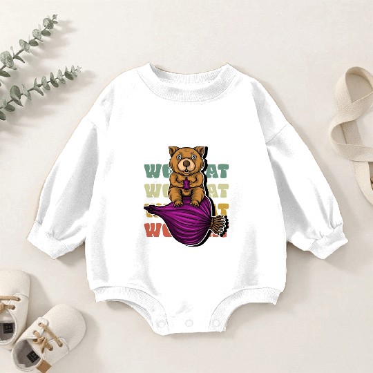 Wombat Onion - Wombat Onion Baby Romper Sweatshirts