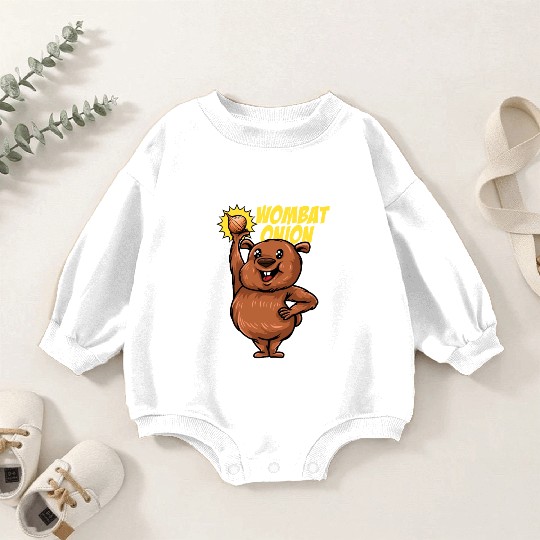 Wombat Onion - Wombat Onion Baby Romper Sweatshirts
