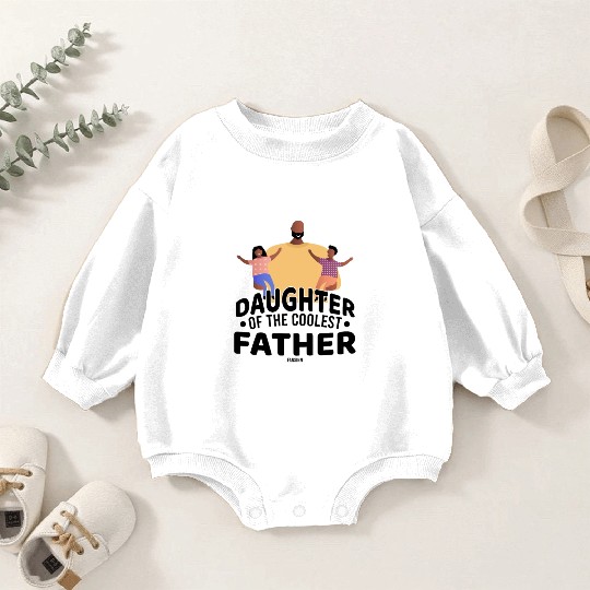I love my dad Baby Romper Sweatshirts