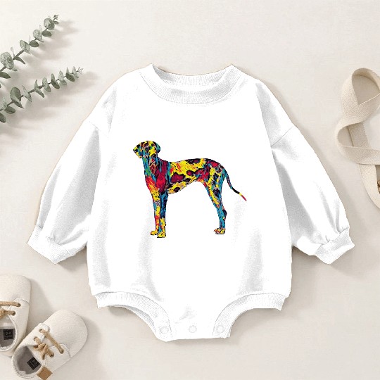 Big Dog Great Dane Baby Romper Sweatshirts