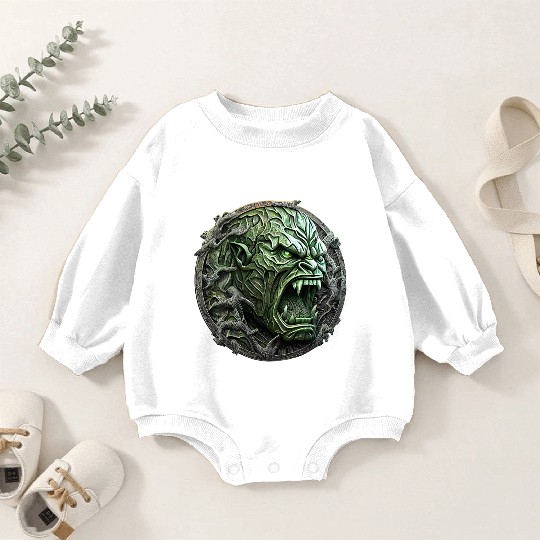 Angry Hulk Baby Romper Sweatshirts
