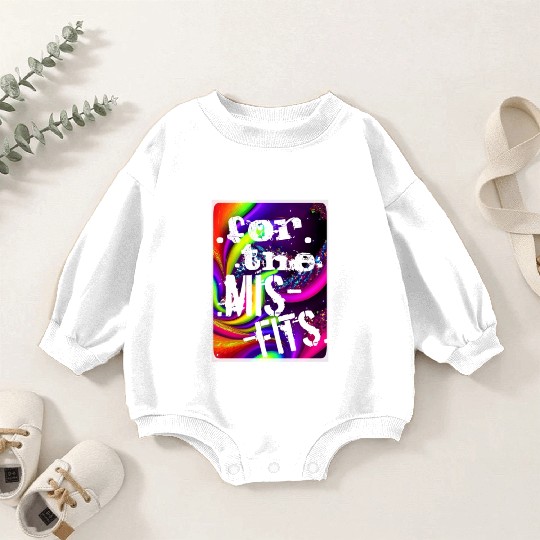 For the Misfits-2 Baby Romper Sweatshirts