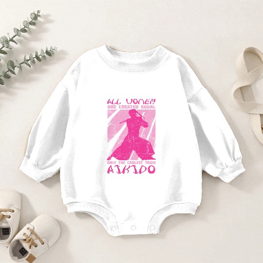 Aikido Women Japan Taekwondo Karate Martial Arts Baby Romper Sweatshirts
