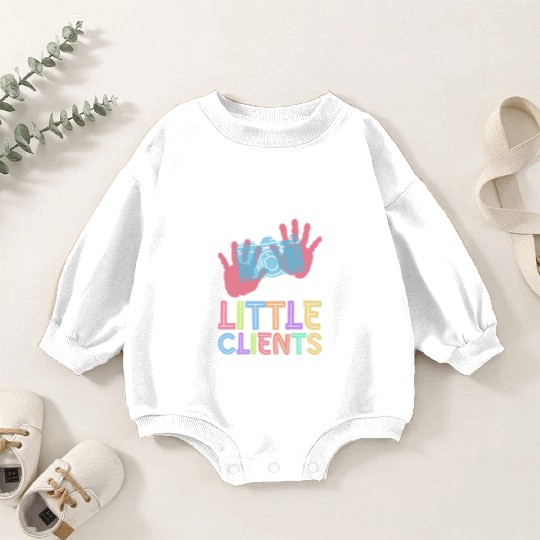 Photographer Of Little Clients - Newborn Baby Romper Sweatshirts