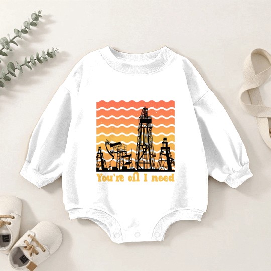 oilfield worker gift - funny oilfield worker Baby Romper Sweatshirts