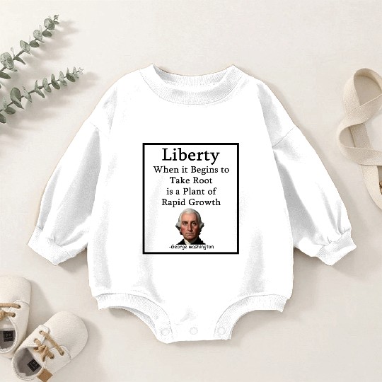George washington Baby Romper Sweatshirts