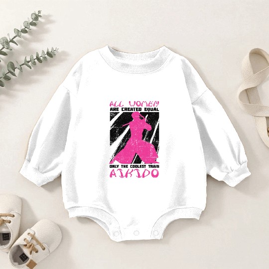 Aikido Women Japan Taekwondo Karate Martial Arts Baby Romper Sweatshirts