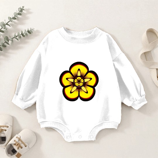 Lily Flower For family and friends Baby Romper Sweatshirts